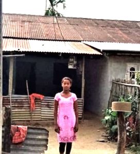 A girl who will never leave her village